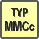 Piktogram - Typ: MMCc